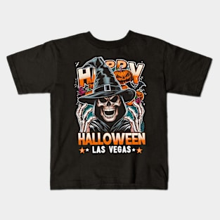 Las Vegas Halloween Kids T-Shirt